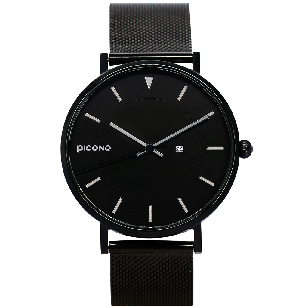 PICONO RGB簡約米蘭錶帶系列手錶 銀色 RGB-6501