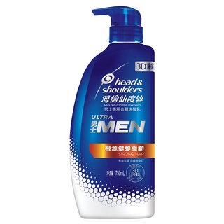 *COIN BABY*全新海倫仙度絲 男士去屑洗髮乳750ml-健髮強韌 男士0%矽靈洗髮乳-有效淨透500ml