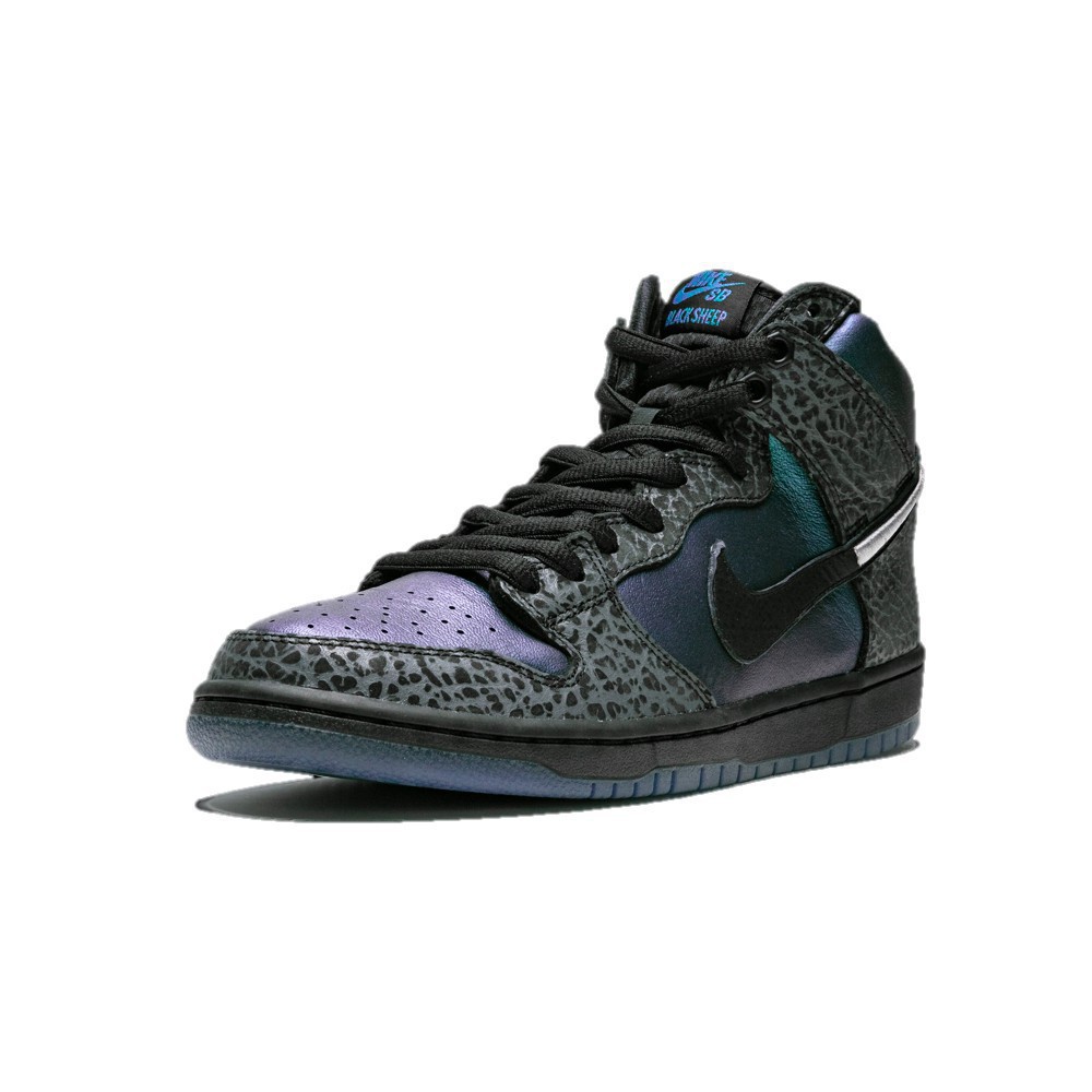 nike sb dunk high pro black hornet