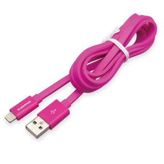 車之嚴選 cars go 汽車用品【TIH22L12P】APPLE iPhone Lightning充電傳輸扁線1.2m