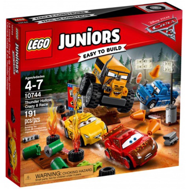 《傑克玩樂高》LEGO 樂高 10744 汽車總動員 Cars 閃電山谷競賽 絕版