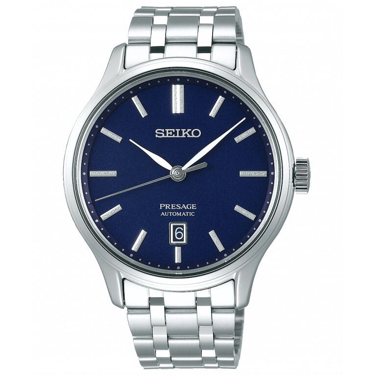 Seiko 精工錶 Presage 4R35-02S0B(SRPD41J1) 經典不敗機械腕錶/ 藍 42mm