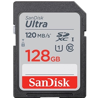 SanDisk Ultra SDXC 128GB 記憶卡 128G C10 120Mb/s SD卡