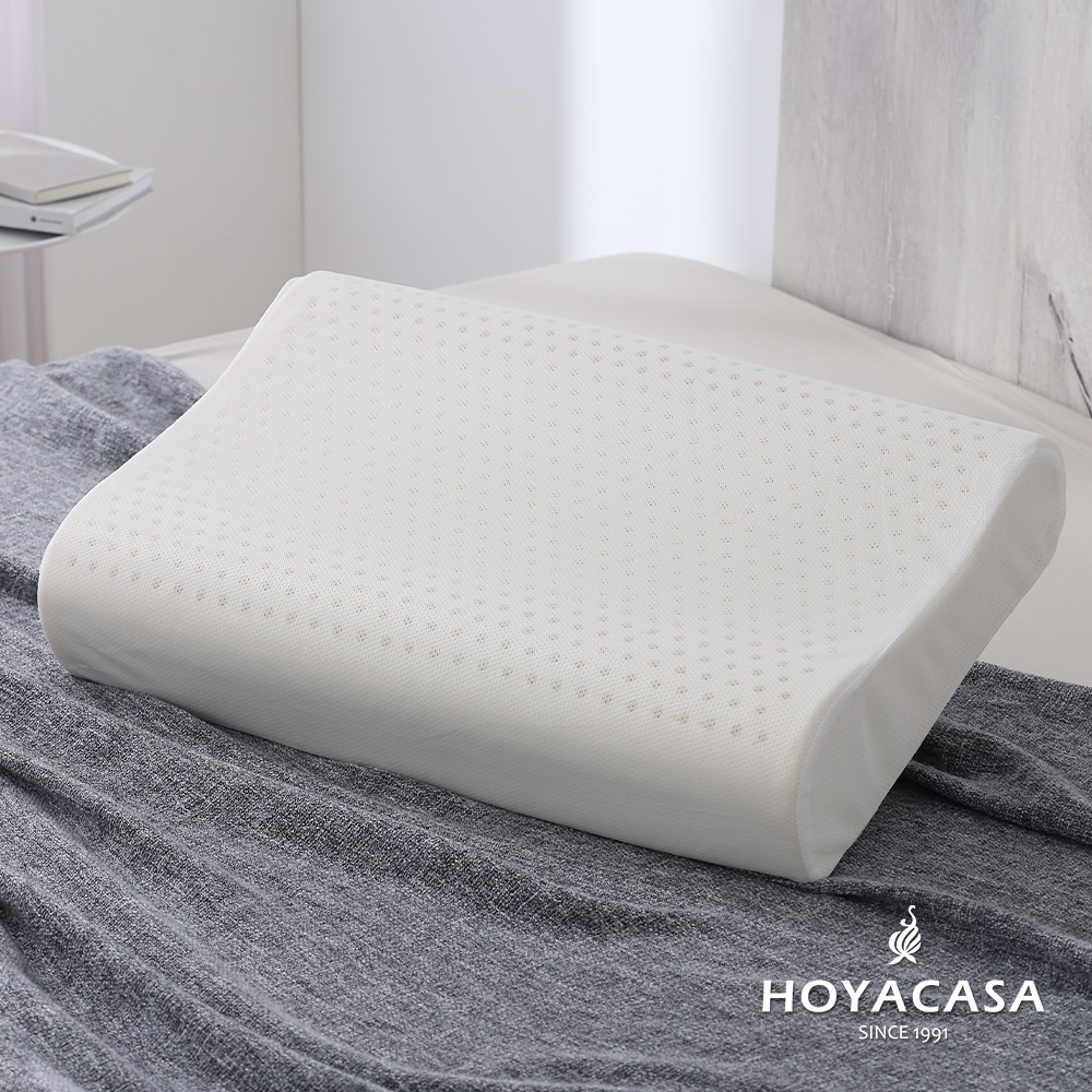 《HOYACASA》人體工學乳膠枕(一入/二入)