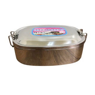 臺灣製造PERFECT理想 極緻316方形便當盒14cm/15cm/16cm 橢圓便當