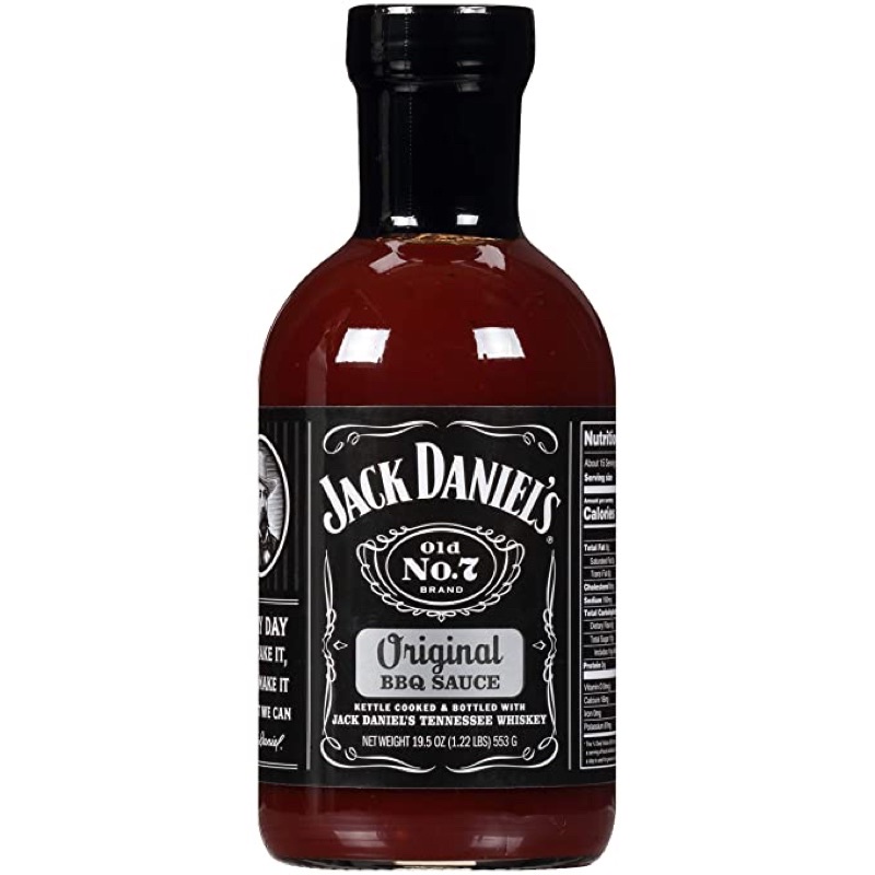 現貨 美國 Jack Daniel's Old No. 7 BBQ Sauce 燒烤醬 19.5 oz 553公克