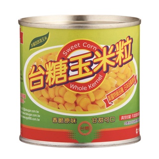 台糖 玉米粒 香脆 原味 sweet corn whole kemel 罐頭 340g
