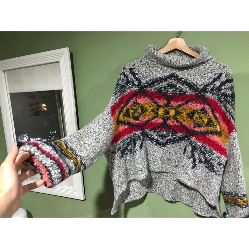 Free People 毛衣前低後高 蝦皮購物