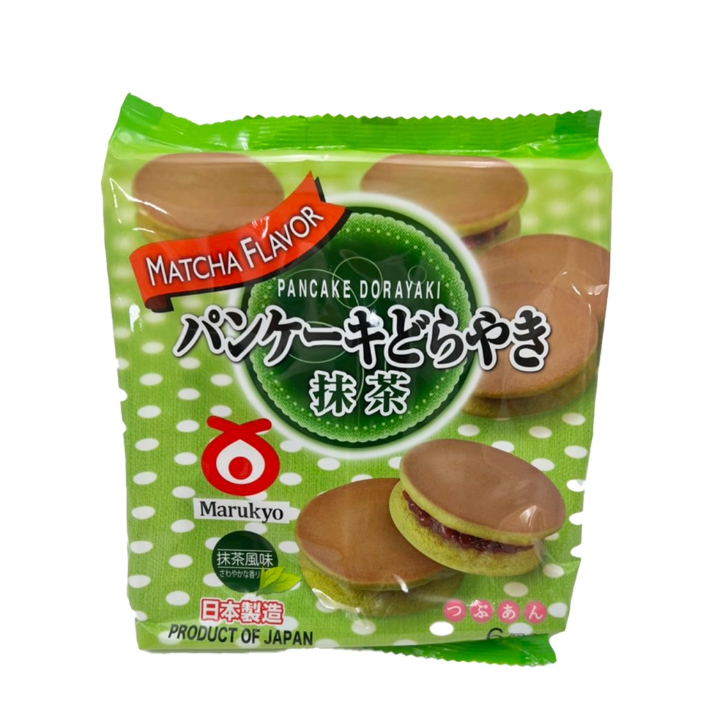 日本 Marukin 丸京 銅鑼燒-抹茶口味 銅鑼燒