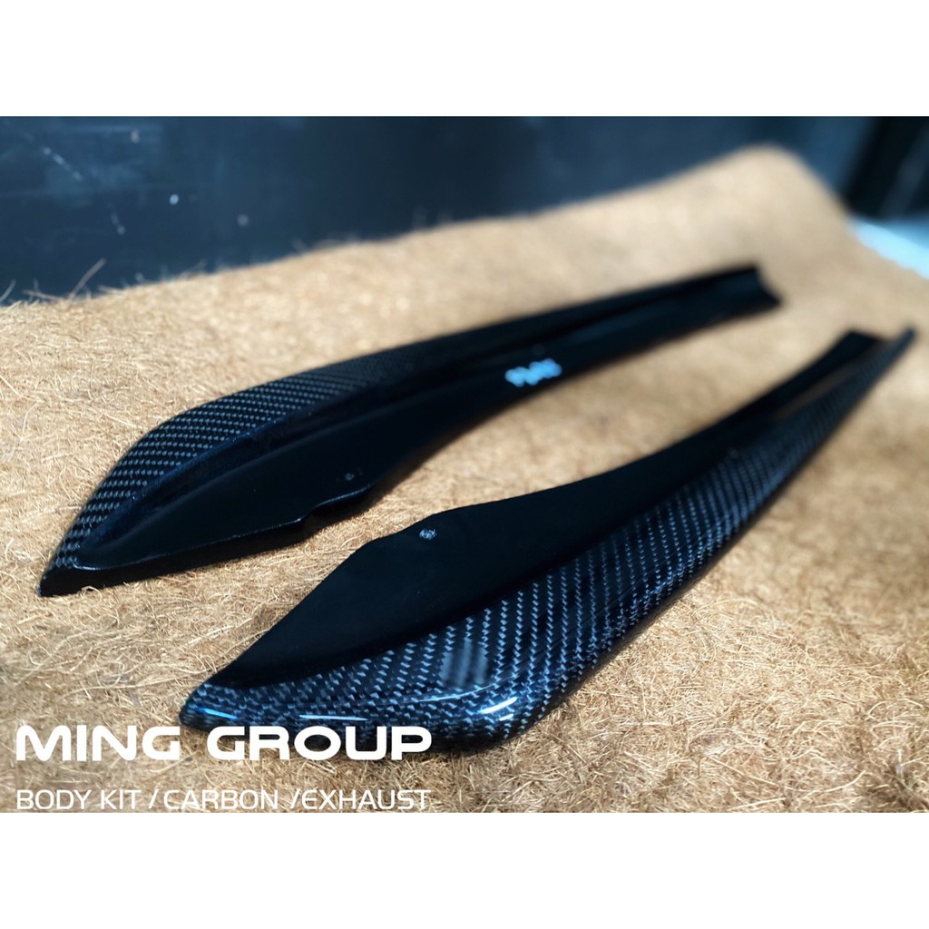 【MING GROUP國際】BMW F30 碳纖維 後保桿定風翼
