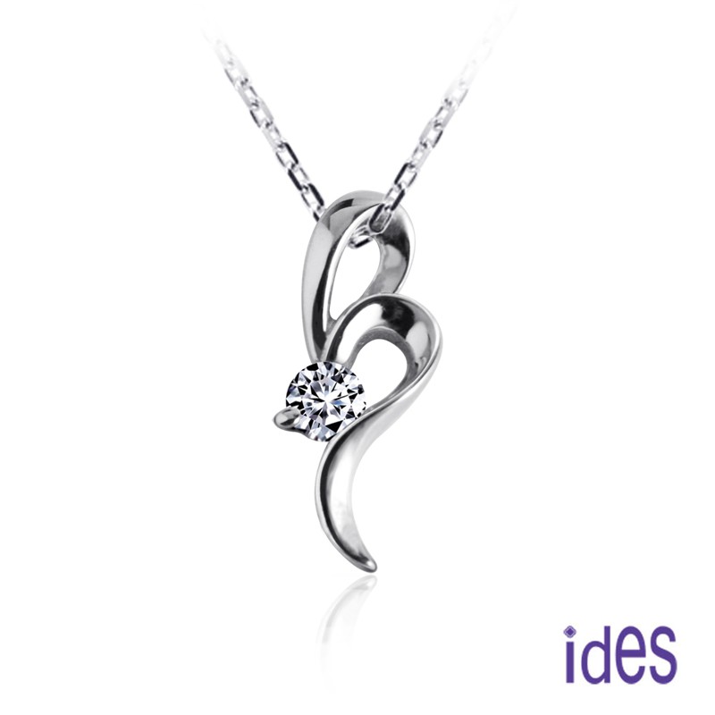 ides愛蒂思鑽石 品牌設計款20分E/VS1八心八箭完美車工鑽石項鍊/心有靈犀