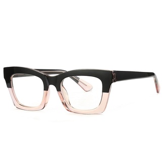 Tr90 貓眼防藍光眼鏡框復古男士女士光學時尚電腦眼鏡