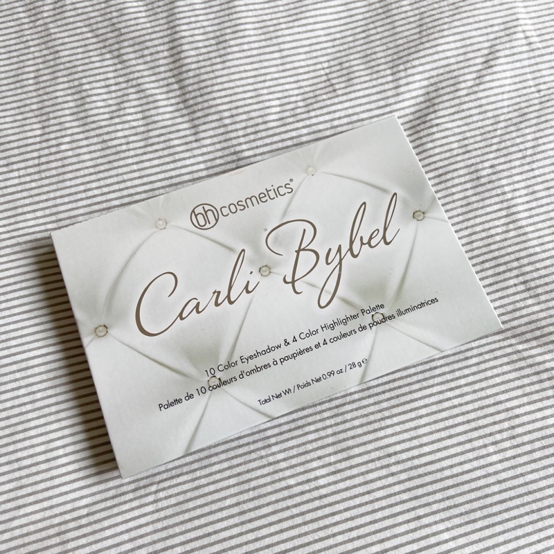 Bh cosmetics x Carli Bybel 聯名 眼影盤