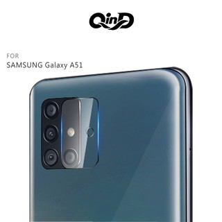 QinD SAMSUNG Galaxy A51/A51 5G 鏡頭玻璃貼(兩片裝) 9H 奈米吸附 鏡頭貼 鏡頭保護貼
