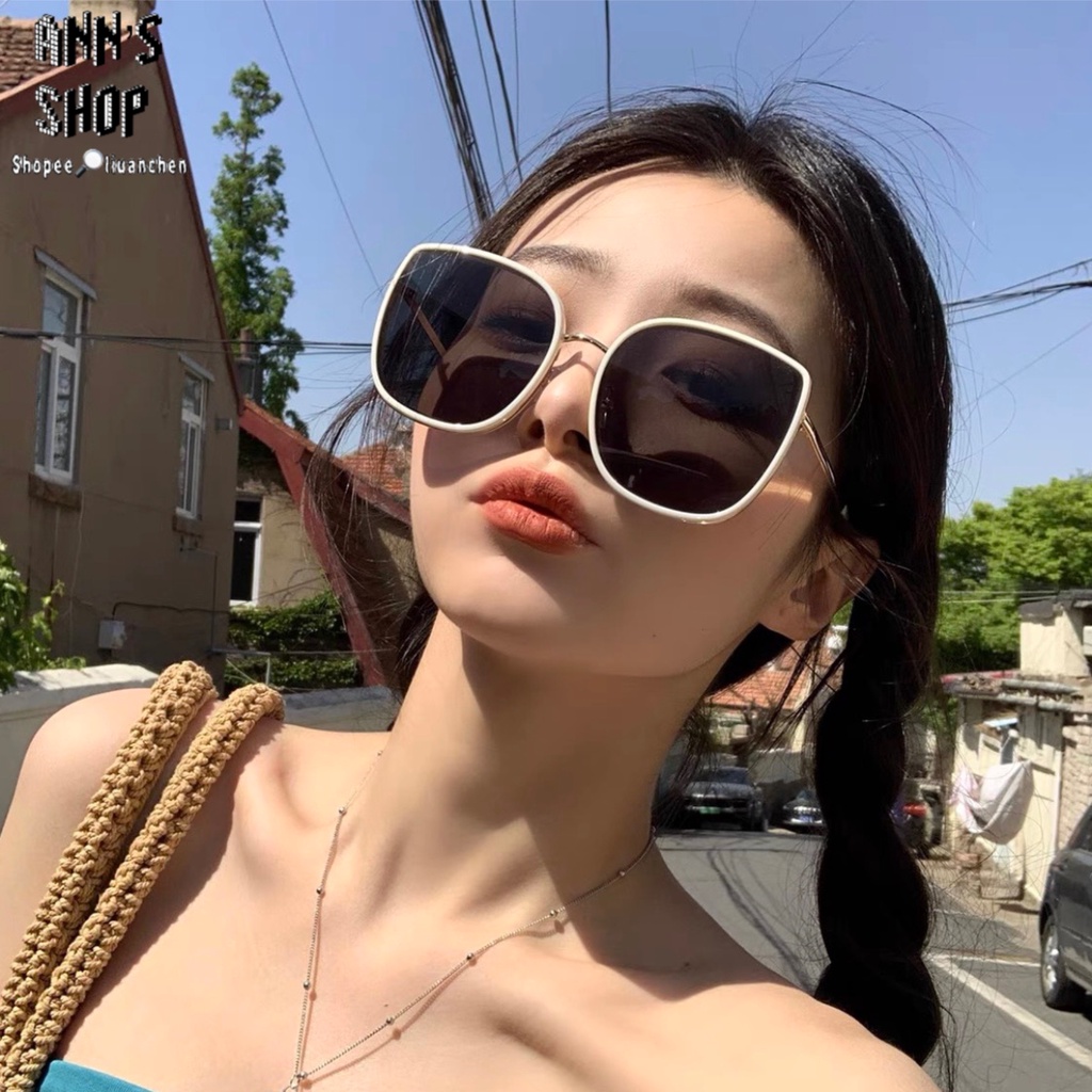 🍒Ann’s Shop🍒四月新款—果凍微方大框太陽眼鏡 抗UV 熱賣 偏光 海邊 百搭 顯瘦 流行 墨鏡 韓國 質感