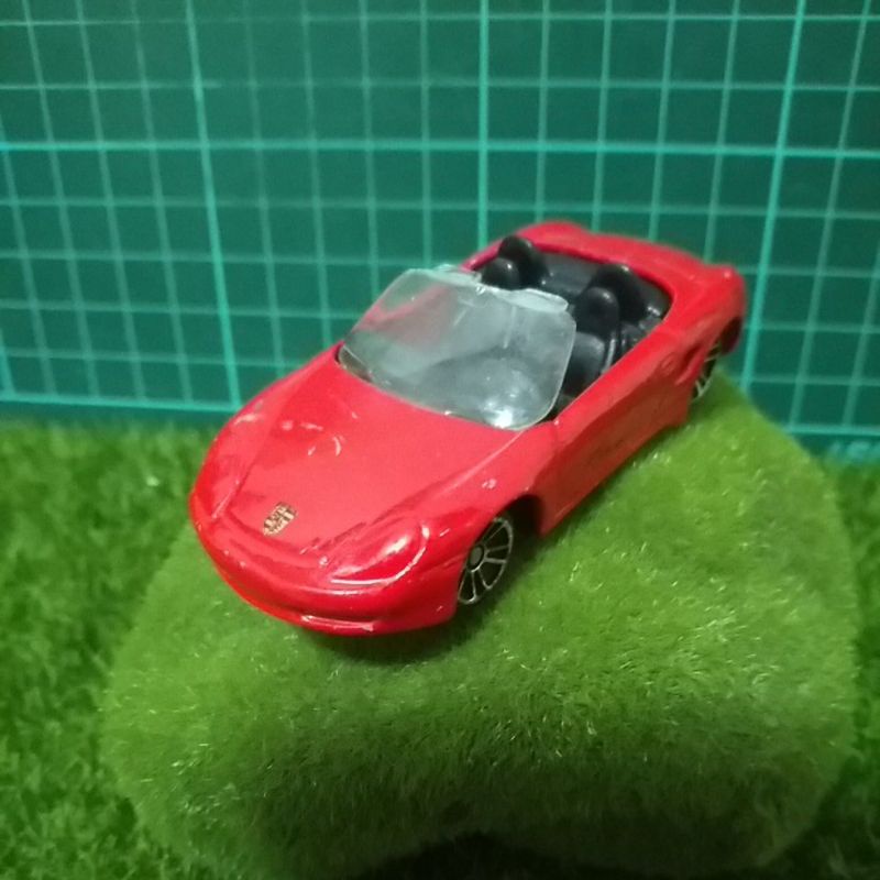 老玩具車Porsche Boxster Maisto 1:64 約7.5公分 滿百出貨