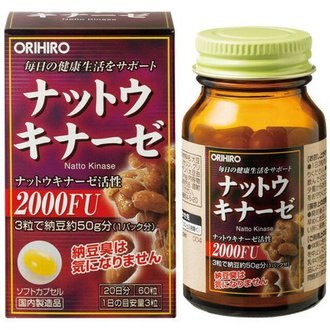 裏室2店 | 現貨 | 日本原裝 ORIHIRO 納豆激酶 2000FU 60粒