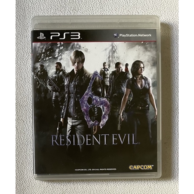 ［哇！東西］PS3 惡靈古堡6 RESIDENTEVIL 6遊戲光碟 超值品