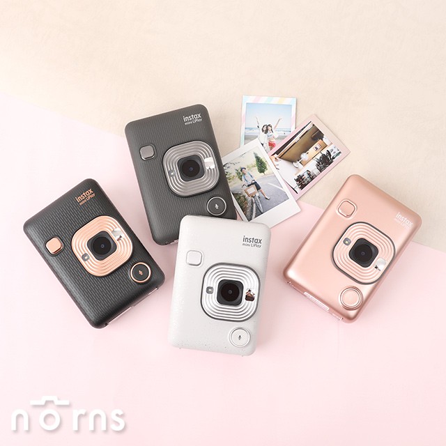 Fujifilm富士 instax mini LiPlay拍立得相印機 公司貨- Norns 沖印機 藍芽手機列印