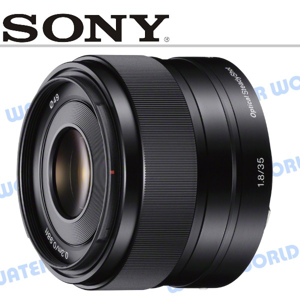 【中壢NOVA-水世界】SONY E 35mm F1.8 OSS E接環 定焦【公司貨】SEL35F18