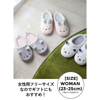 🌟現貨🇯🇵日本CB Japan Carari zooie 室內拖鞋 3倍吸水速乾 兔子 無尾熊