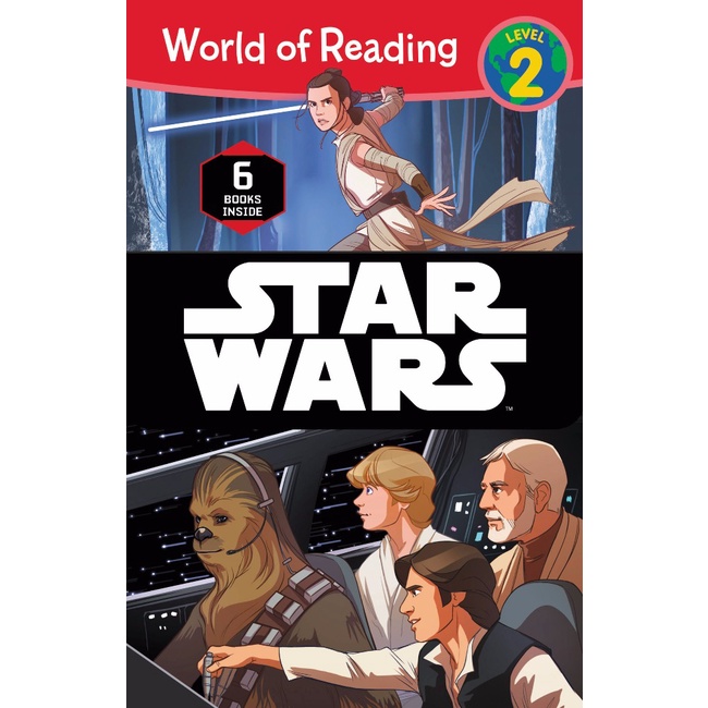World of Reading Star Wars Boxed Set  星際大戰 Level 2讀本套書 (平裝)