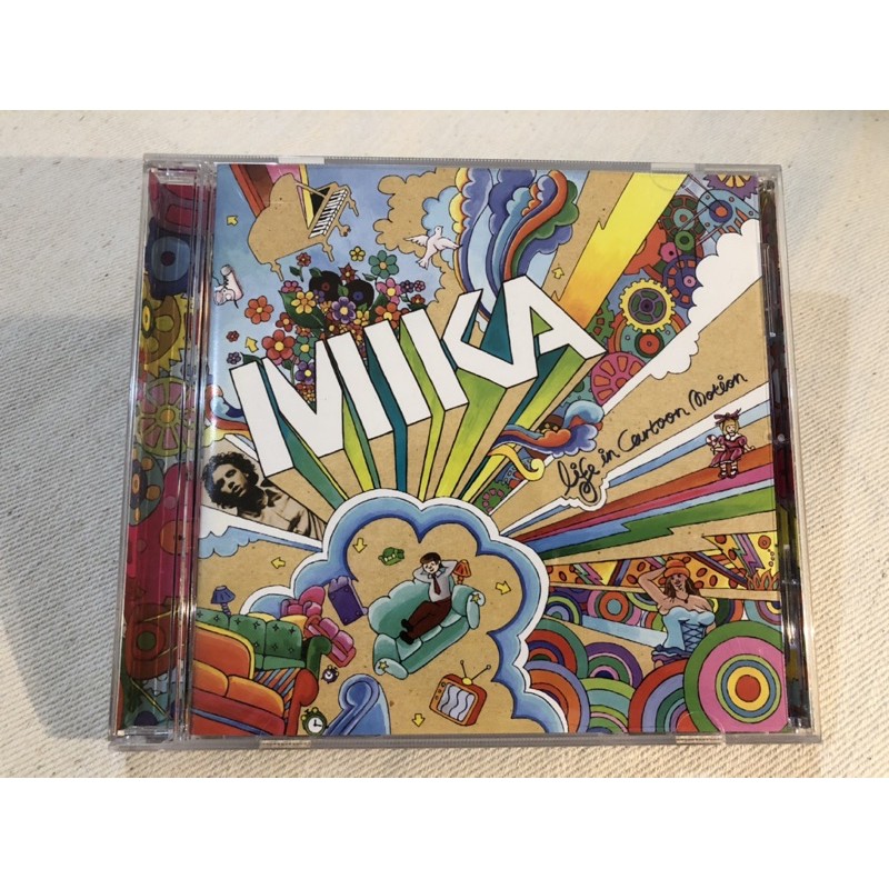 華特生活⭐️二手CD/MIKA米卡/Life In Cartoon Motion卡通人生/2007