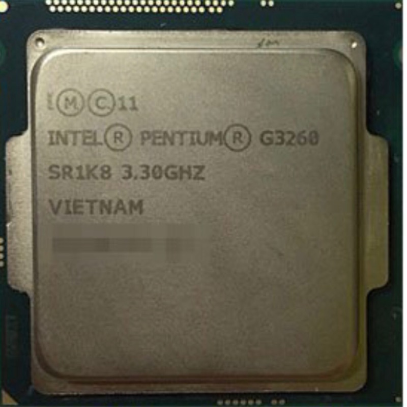 Intel Pentium 雙核心  CPU G3260 正式版 1150腳位，保證良品，保固一個月，特賣1300元
