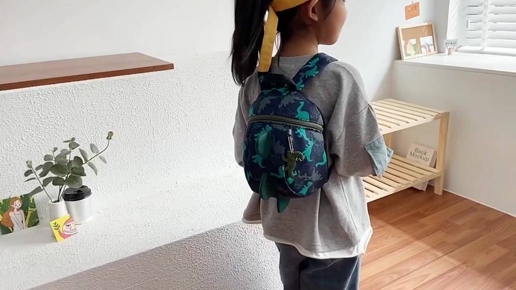 兒童書包 恐龍卡通幼兒園背包 韓版潮可愛男女寶寶 防走失 雙肩背包【IU貝嬰屋】