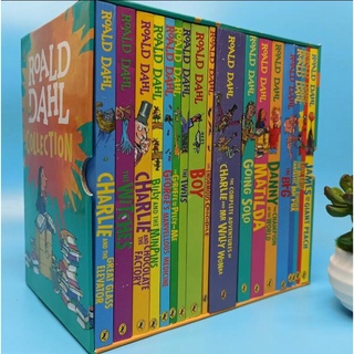 🔥【送音頻】英文原版 羅爾德達爾 Roald Dahl 全新20冊全套兒童英語小說讀物文學書 支持小達人點讀筆 部分點讀