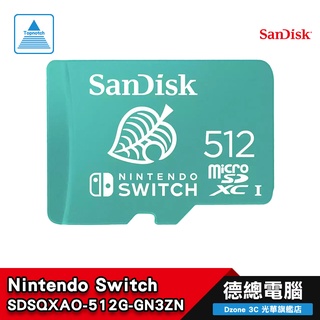 SanDisk 任天堂 記憶卡 Nintendo Switch microSD 512G NS 512GB 光華商場