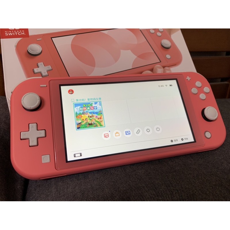 《肉腳蛋 Switch遊戲主機》Nintendo Switch Lite 黃色/ 湖水綠/ 灰黑色