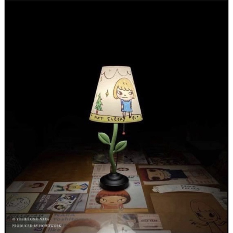 全新 現貨 How2work Y.N. LAMP by Yoshitomo Nara 奈良美智 檯燈 20週年紀念發售