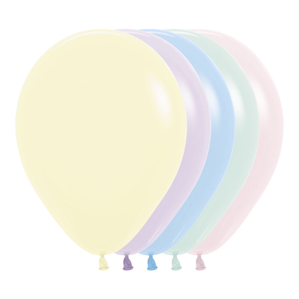 Sempertex 18吋圓形/馬卡龍色氣球/活動佈置/氣球拱門/婚禮布置