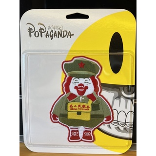 Ron English MC supersized patch 肥版麥當勞叔叔 刺繡貼