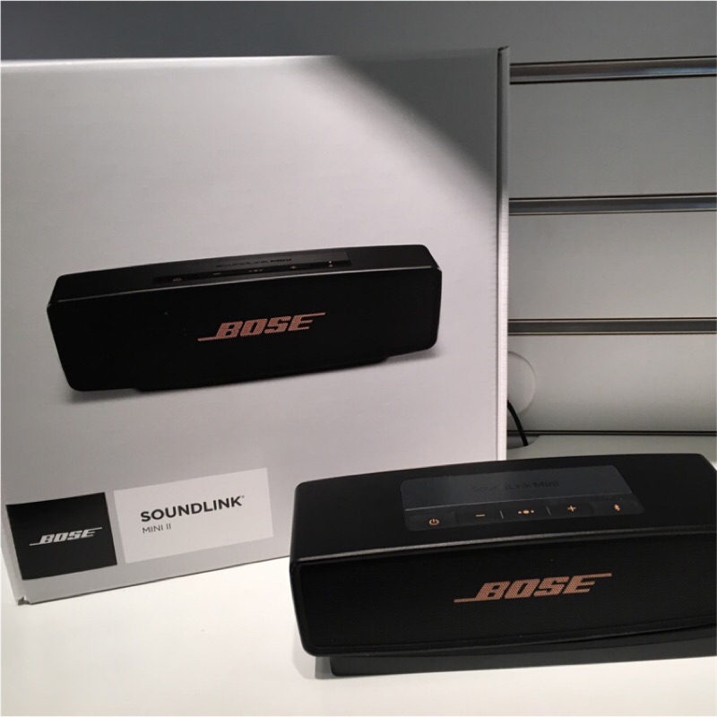 [現貨/美國代購] 全新正品 BOSE 2 SoundLink Mini II 二代 黑金限量版 無線藍芽隨身音響