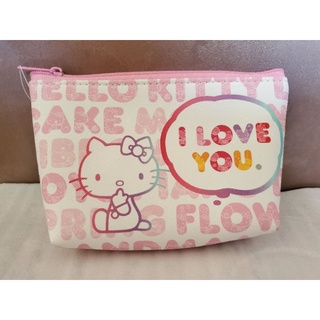 Hello Kitty 可愛十字紋零錢包