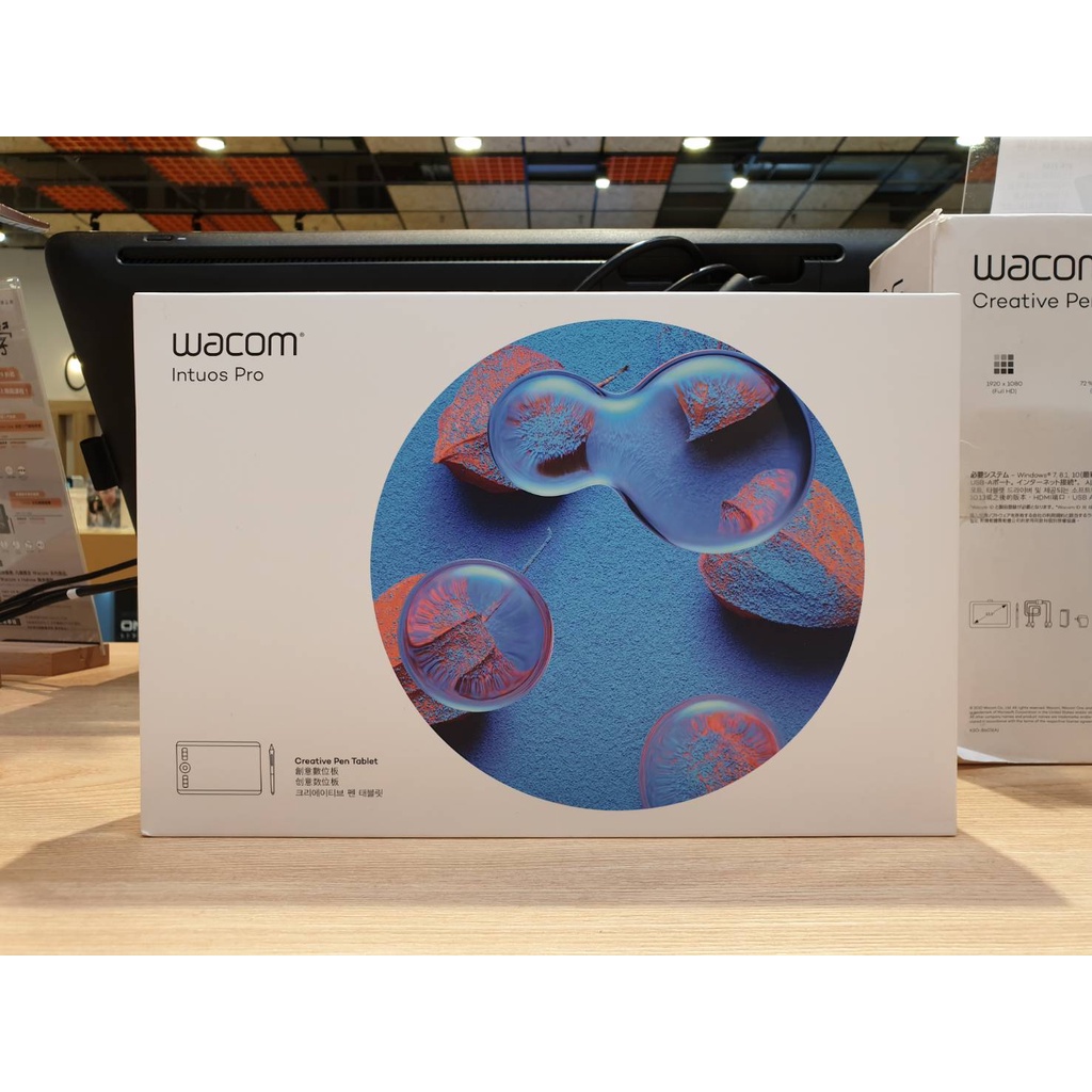 [台中wacom專賣店] Intuos Pro small PTH-460/K0 專業繪圖板 手繪板 電繪板