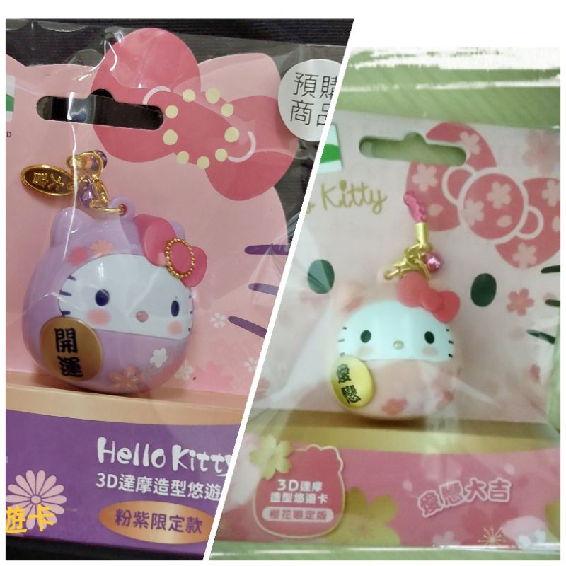 ✨限量{全新現貨}Hello Kitty 達摩3D造型