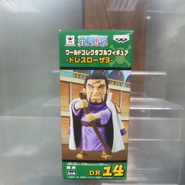 日版金證 全新未拆海賊王航海王wcf 藤虎 蝦皮購物
