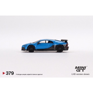 Mini GT 1/64 #379 Bugatti Chiron Pur Sport Blue