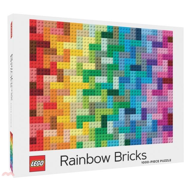 Lego Rainbow Bricks 1000-Piece Puzzle