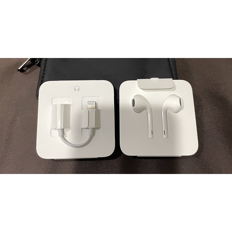 Apple 原廠 盒裝配件組 3.5mm轉接器 earpods 耳機