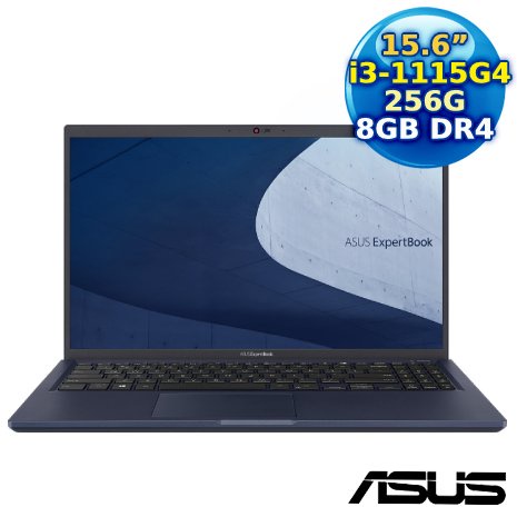 ASUS  ExpertBook B1 B1500CEAE-0191A1115G4 15.6吋 i3 1115G4 8G
