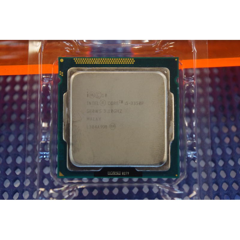 二手良品 Intel I5-3350P CPU 1155腳位 4核心 3.30G C230