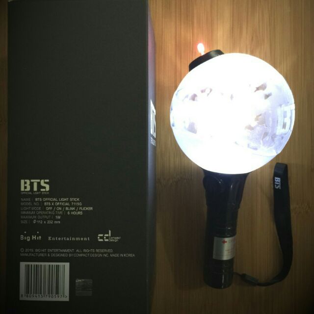 有現貨 BTS二代燈防彈少年團炸彈燈官方應援燈手燈阿米棒同款