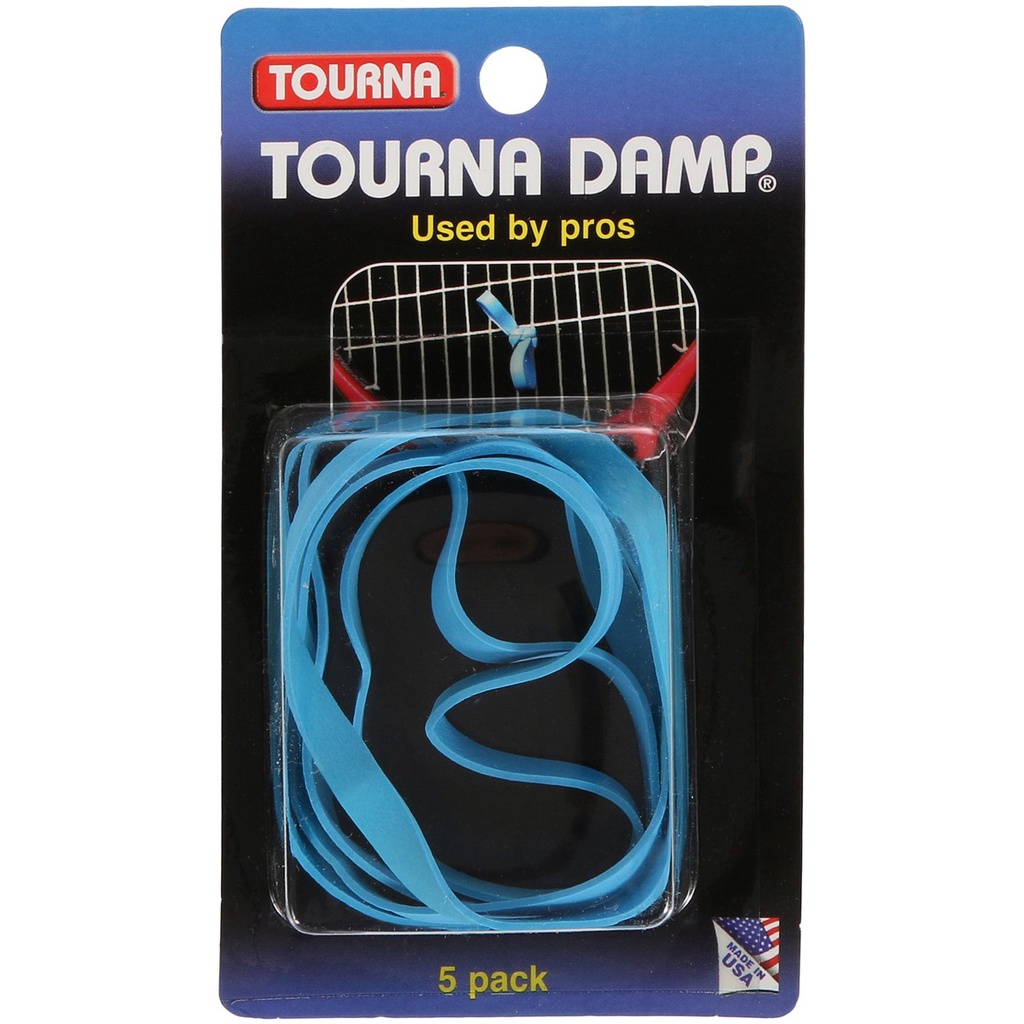 [高CP值] Tourna DAMP 網球 避震圈 一組5入 避震器 消震 減震 適用各品牌網球拍