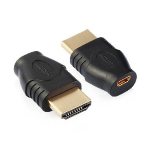 【不囉嗦24H送出】HDMI轉 MICRO-HDMI 轉接頭 鍍金 高解析 (螢幕傳輸線 螢幕轉接頭 VGA D-SUB