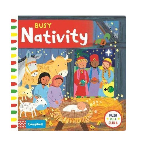 Busy Nativity (硬頁推拉書)