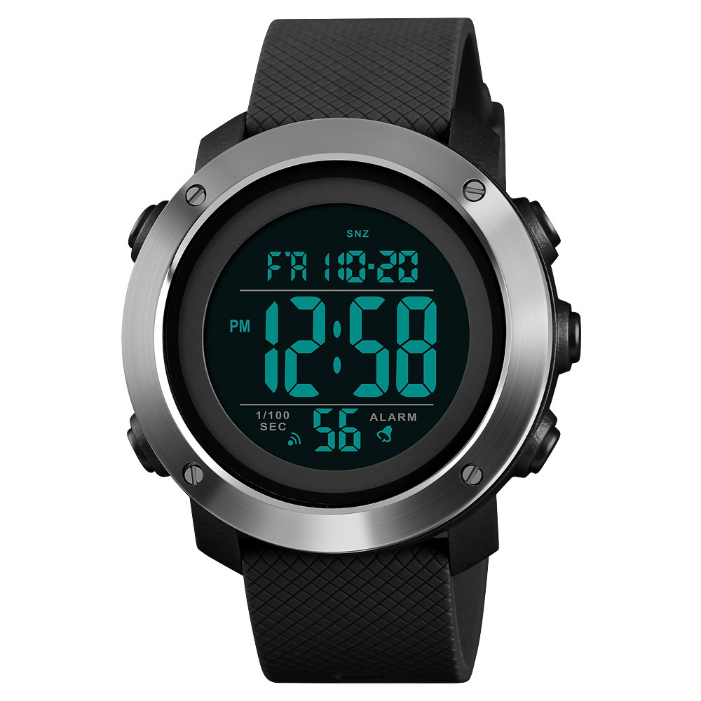 時刻美1416 SKMEI熱賣倒計時男學生電子表 防水男士多功能雙顯運動手錶
